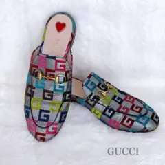 GUCCI プリンスタウン タータンチェック ファーミュール 497309 - メルカリ