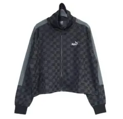 PUMA プーマ　総柄 ジップアップジャケット　ジャージ