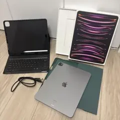 値下げ相談可 iPad Pro 12.9 第6世代 512G Wi-Fi カバー