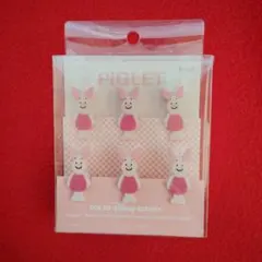 【新品・未開封・レア品】東京ディズニーリゾート ピグレット クリップ ６個セット
