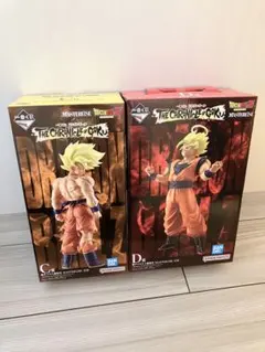 ドラゴンボール 一番くじ B賞ブルマ D賞超サイヤ人2孫悟空 セット 新品
