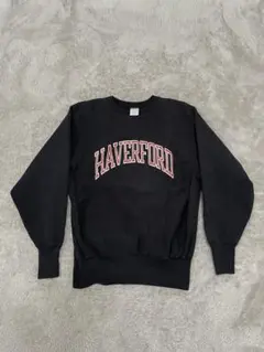 90s usa製　Champion ブラック リバースウィーブ