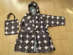 バースデイ レインコート110cm 収納袋付tete a tete テータテート