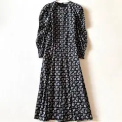 未使用級ꕥヌキテパ 24SS 完売 ロータスコンビプリントシャーリング