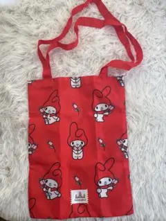 ハーモニーランドオリジナル シークレットトートバッグ マイメロディ 赤