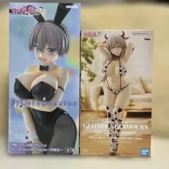 『未開封』　宇崎ちゃんは遊びたい　宇崎月　牛水着　宇崎花　バニー　フィギュア