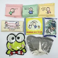 サンリオ みんなのたあ坊 けろけろけろっぴ ポケットティッシュ まとめ 当時物