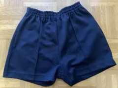 濃紺　体操着　半ズボン　140 ネイビー　ウエストゴム