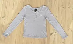 GAP ヘンリーネック 長袖Tシャツ