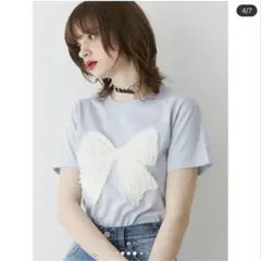 jouetie リボンモチーフ Tシャツ Mのサムネイル