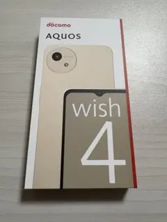 AQUOS wish 4 ホワイト SH-52E