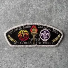 90's アメリカ ボーイスカウト アトランタオリンピック ショルダー ワッペン