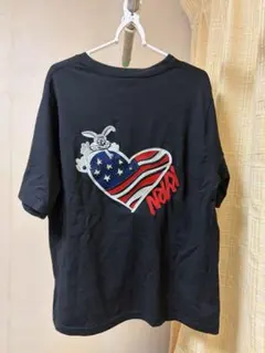 【完売品】kaoyorinakami / アメリカラビットTシャツ