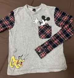Baby Doll ミッキーマウス プルート 長袖Tシャツ　Sのサムネイル