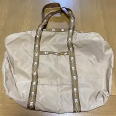 HIROKO KOSHINO ベージュ ボストンバッグ 新品　小物入れ付