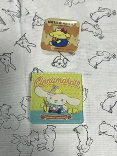 ハローキティ シナモロール ピンバッジセット