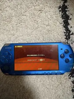 PSP3000 青　動作確認済　ジャンク品