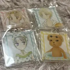 学園アリス 漫福ガチャ D賞 アクリルキーホルダー セット 樋口橘