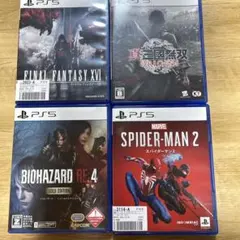 ファイナルファンタジーBIOHAZARD 、SPIDER-MAN2、真戦国無双化