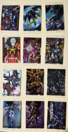 イタジャガ ガンダム ビジュアルアートコレクションなど12枚セット