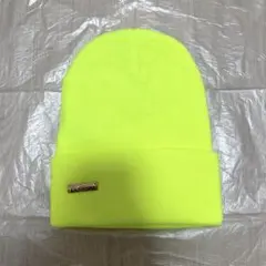 Rady ネオンイエロー リブニット帽
