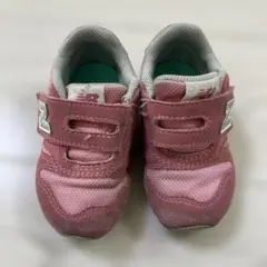 New Balance 373 キッズスニーカー ピンク 13