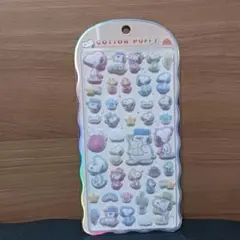 スヌーピー　コットンパフィ　シール　正規品