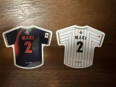 WBC2026 横浜DeNAベイスターズ 牧秀吾選手 ユニフォームステッカー