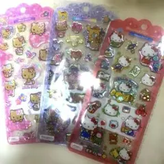 サンリオ キティ シール　日焼けキティ　日焼けギャル　サンリオキャラクターズ