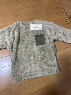 本日限定値下げ！　トレーナー　もこもこ　新品未使用　130サイズ　ベージュ