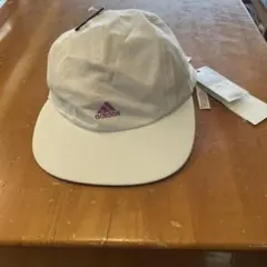 adidas HEAT.RDY キャップ ホワイト パープル