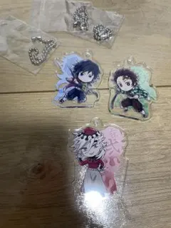 新品 一番くじ 鬼滅の刃 G賞 きゅんキャラアクリルチャーム 童磨 義勇 炭治郎