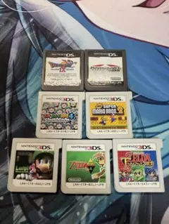 ニンテンドー3DS&DSゲームソフトセット 7本セット 動作確認済み