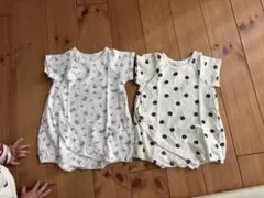 アプレレクール ロンパース 2点セット