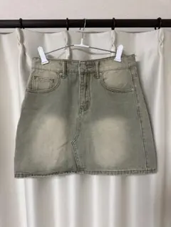 デニム　タイトスカート