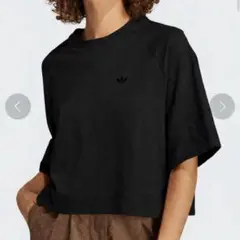 ❤︎新品❤︎ アディダス adidas プレミアム エッセンシャルズ Tシャツ 黒