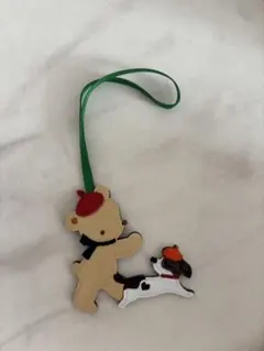 【新品未使用】ファミリア　チャーム　犬