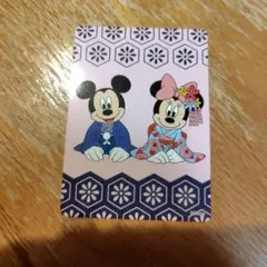 ディズニーストア 京都ポルタ店限定 じゃんけんカード ミッキー