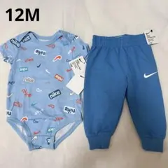 新品 74〜80 NIKE ナイキ ベビー ロンパース パンツ　セット 12Mのサムネイル