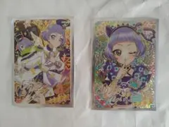 カ*ば様 ひみつのアイプリ リング3弾 チィ サイン2枚セット