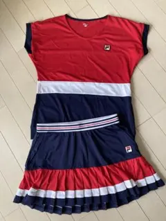 FILA 上下セットアップ　スコート（ポケット左右付き）