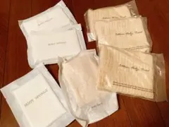 【激安】ボディウォッシュタオル　7個　使い捨てタオル　セット　アメニティ　ミニ