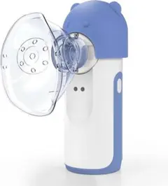 MY 132B メッシュ式ネブライザー 吸入器 Type-C充電式 ブルー