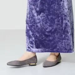 【新品未使用】オリエンタルトラフィック ポインテッドトゥフラットパンプス