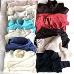 ★まとめ売り★レディース冬服 M 12着 トップス ニット ブルゾン ワンピース