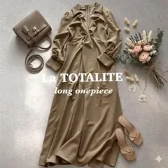 美品 オーラリー ロンハーマン別注 カットソーワンピース スリーブレス