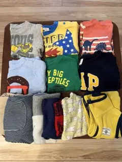キッズ服セット 80cm多様デザイン （保育園のお汚し用に）