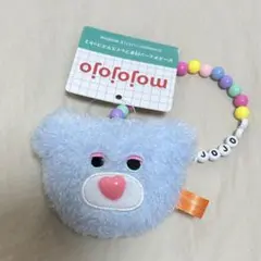 mojojojo　ビーズチェーン付きフェイスマスコット2　くま