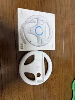 Wiiハンドル ホワイト 本体とパッケージ付き