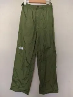 THE NORTH FACE アウトドアパンツ オリーブグリーン　レインテックス